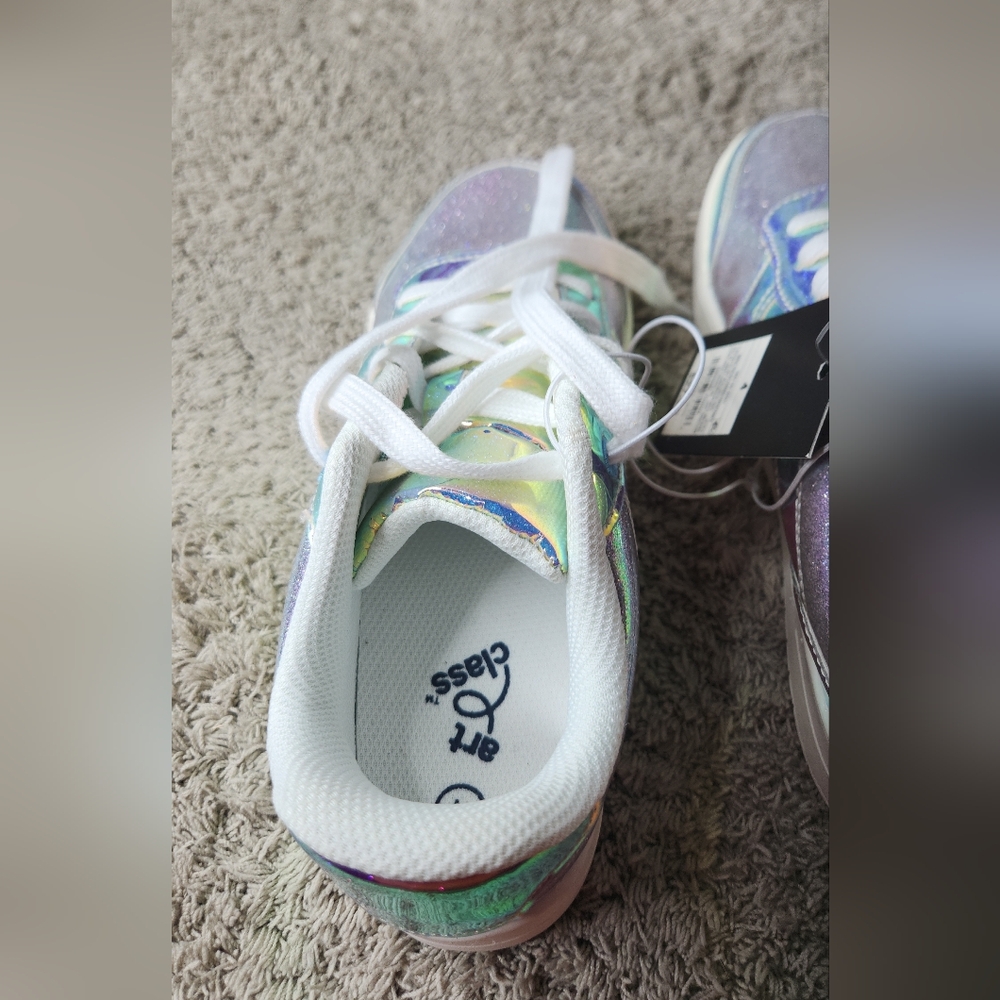 Girls' Whitney Court Iridescent Sneakers - art class 4 - Picture 2 of 11